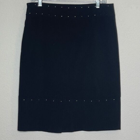 New York Clothing Co. Skirt With Studs - Picture 2 of 7